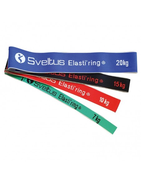 Set de 4 Bandas Elásticas Sveltus Elasti'ring 0149