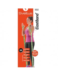 Póster Ejercicios Banda Elástica Sveltus Elastiband...