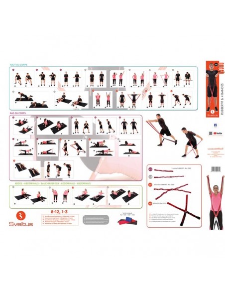 Póster de Entrenamiento para Rubberfit Sveltus 0581