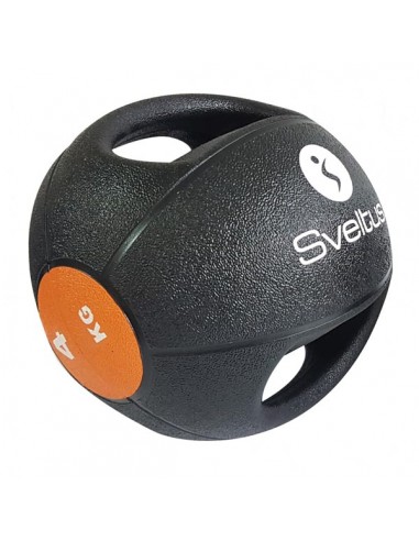 Balón Medicinal con Doble Agarre Sveltus 0884 4kg