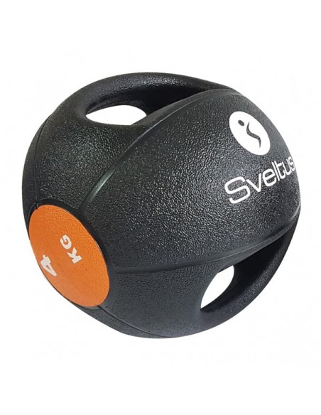 Balón Medicinal con Doble Agarre Sveltus 0884 4kg