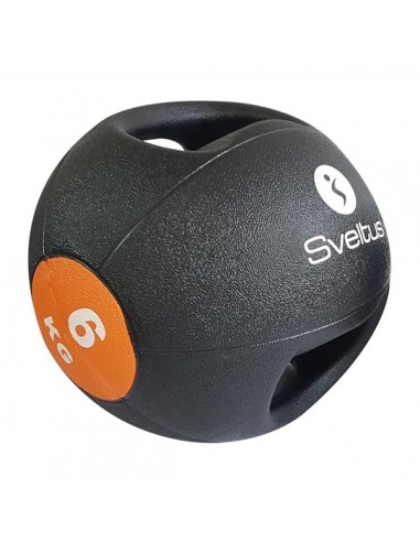 Balón Medicinal con Doble Agarre Sveltus 0886 6kg