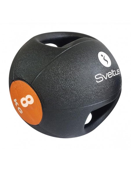 Balón Medicinal con Doble Agarre Sveltus 0888 8kg