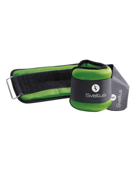 Muñequeras Tobilleras Lastradas Sveltus Weighted Wrist 0942 1kg Par