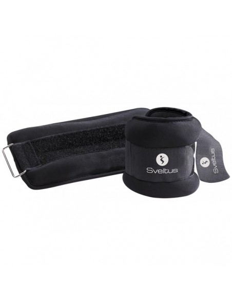 Muñequeras Tobilleras Lastradas Sveltus Weighted Wrist 0944 2 kg Par