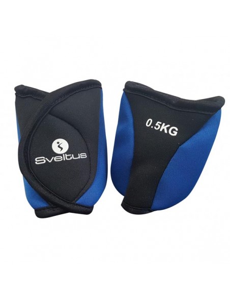 Tobilleras Lastradas Sveltus Weighted Ankle Bracelets 0980-0 0,5kg