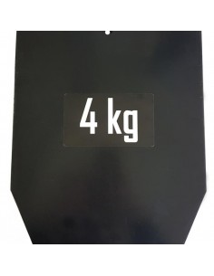 Placas Acero para Chalecos PRO Lastrados Sveltus 1799-1 4kg
