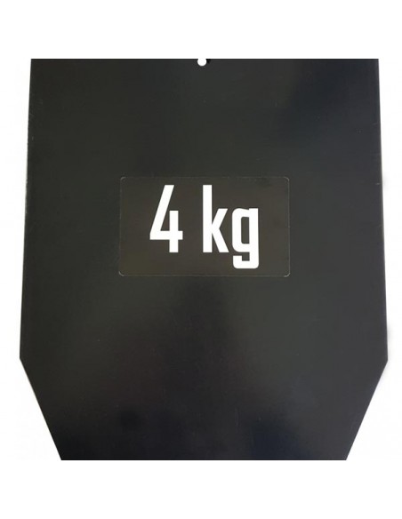 Placas Acero para Chalecos PRO Lastrados Sveltus 1799-1 4kg