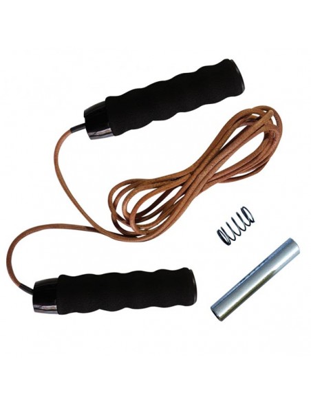 Comba de Salto Lastradas Sveltus Jumping Rope 2713 Cuero
