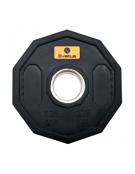 Disco Olímpico Hexagonal Sveltus 3830 1.25kg unidad