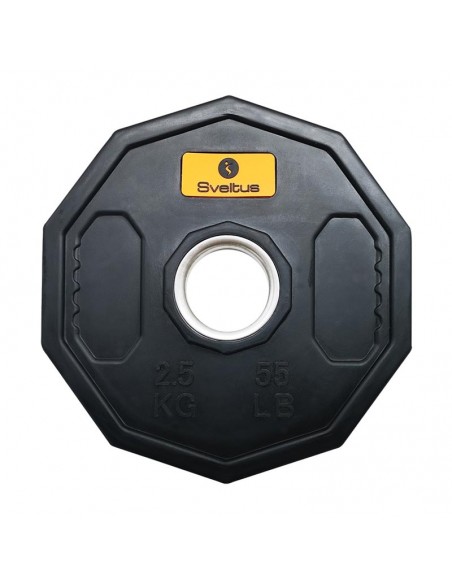 Disco Olímpico Hexagonal Sveltus 3831 2.5kg unidad