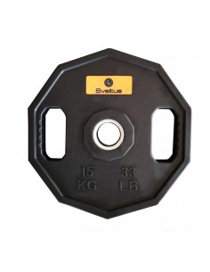 Disco Olímpico Hexagonal Sveltus 3834 15kg unidad