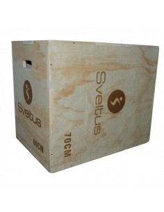Cajón pliométrico Sveltus Plyobox 4601 Madera