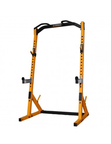 Jaula Powertec Half Rack WB-HR19-Y Amarillo