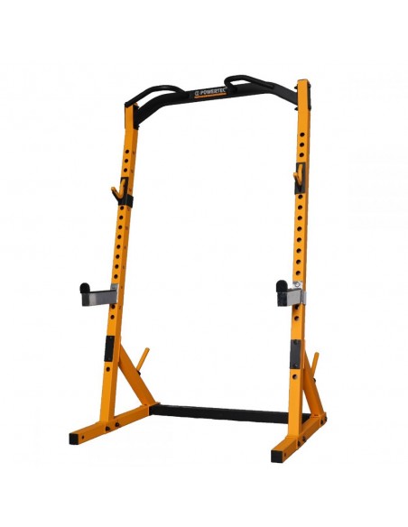 Jaula Powertec Half Rack WB-HR19-Y Amarillo