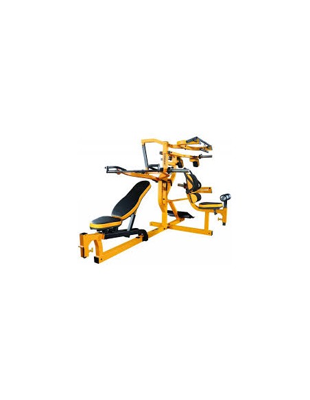 Multiestación Powertec Workbench Multisystem WB-MS20-YY Amarillo