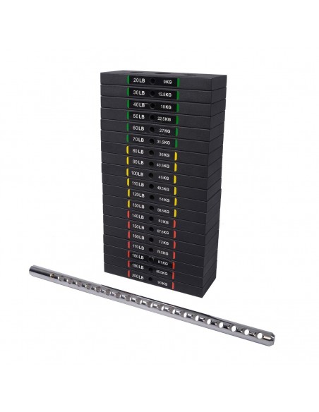 Placas de peso Powertec Weight Stack WS-190