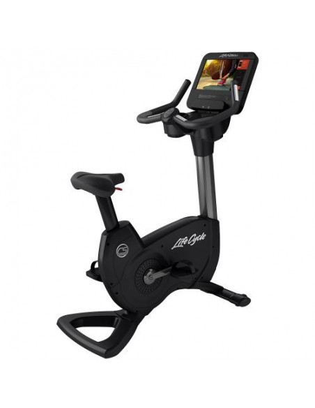 Bicicleta Estática Life Fitness Platinum Club Series Discover SE3HD Titanium Storm