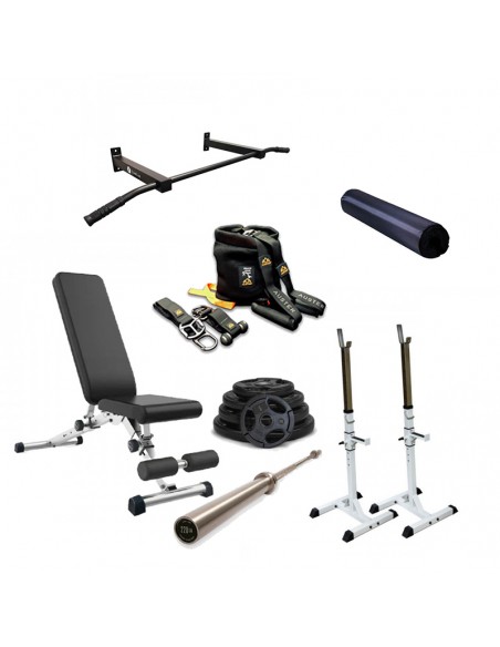 Pack Home Gym Fuerza Básico