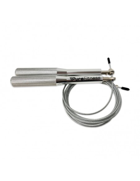 Comba de Salto Pure Fitness Metalic PURE8119 Plata