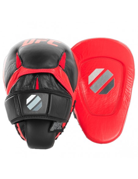 Accesorio Entrenamiento UFC PRO Perfect Curve Punch Mitts- Black/ Red UCP-75345