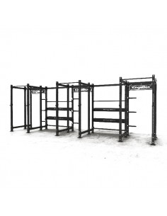 Triple Mighty Power Rack CX-37 With Storage Kingsbox...