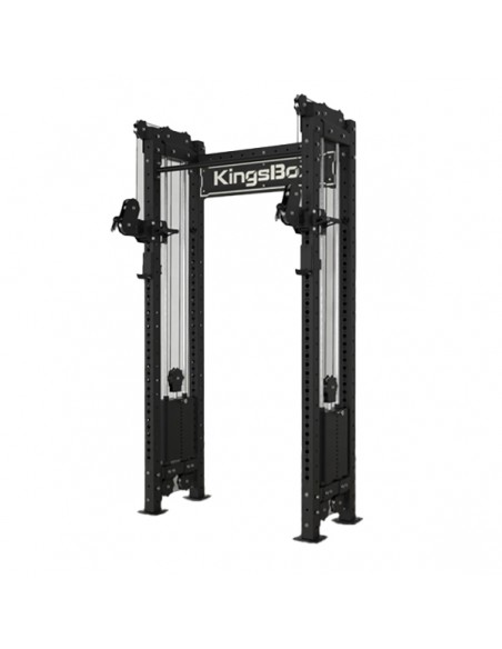 Estructura de Kingbox KB04MI-050 Mighty Pulley Power Rack CX-30 2xPoleas Ajustables 50 Kg de peso