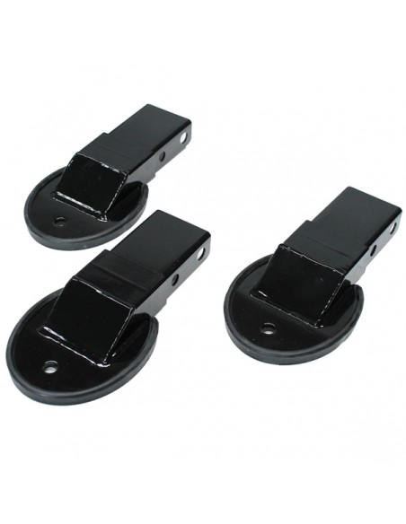 Pies Footplate for Levergym 1-1/2" x 3" WB-FPA13LS Powertec Set de 3