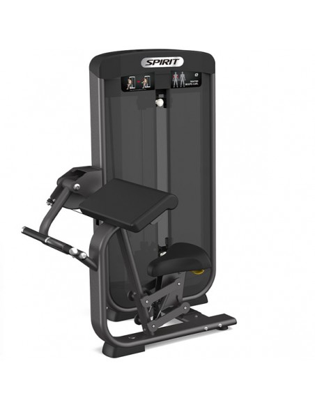 Máquina Seated Biceps Curl Spirit Fitness Tren Superior SP-3506