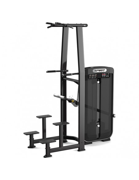 Máquina Assisted Chin/ Dip Spirit Fitness Tren Superior SP-3517