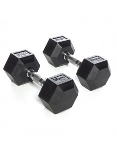 Mancuernas de Goma Hexagonales Pure Cross CROSS300-17.5...