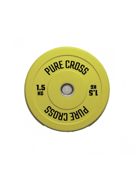 Disco Fraccional Color Pure Cross CROSS112-1.5 1.5kg Amarillo