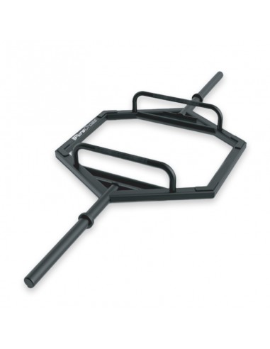 Barra Olímpica Hex Pure Cross CROSS003 Negro