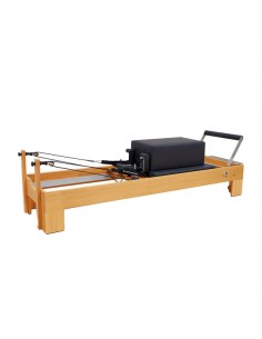 Maquina Pilates Reformer de Madera Sin Torre Pure...