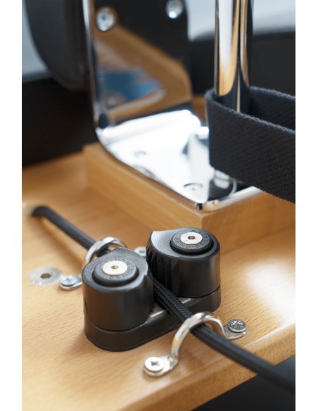 Maquina Pilates Reformer de Madera Sin Torre Pure Wellness PUREWELL001