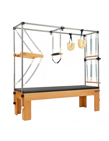 Maquina Pilates Cadillac de Madera Sin Reformer Pure Wellness PUREWELL003