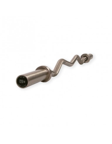 Barra Olímpica Bíceps Mets Fitness PF-9401 Cromo