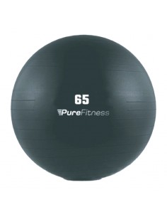 Gym Ball Pure Fitness PURE7020-65 Negro 65cm