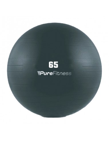 Gym Ball Pure Fitness PURE7020-65 Negro 65cm