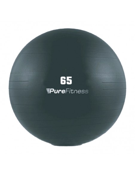 Gym Ball Pure Fitness PURE7020-65 Negro 65cm