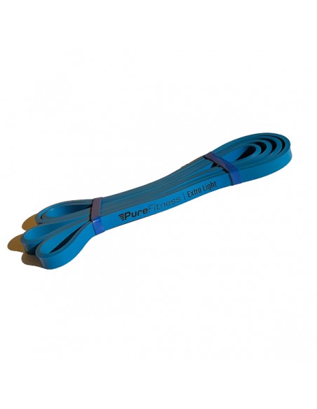 Banda de Resistencia Pure Fitness PURE8110-01 Nivel 1 1.27cm Ancho Azul