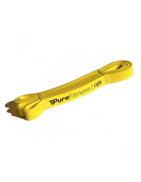 Banda de Resistencia Pure Fitness PURE8110-02 Nivel 2 2.11cm Ancho Amarillo