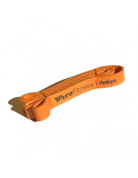 Banda de Resistencia Pure Fitness PURE8110-03 Nivel 3 3.22cm Ancho Naranja